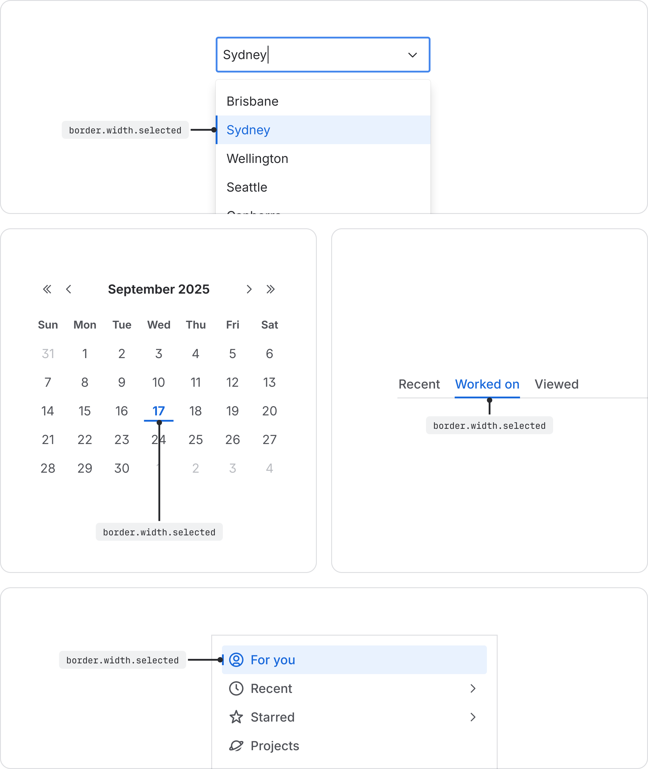 Overview - Border - Atlassian Design