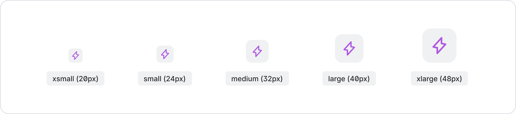 All available object tile options