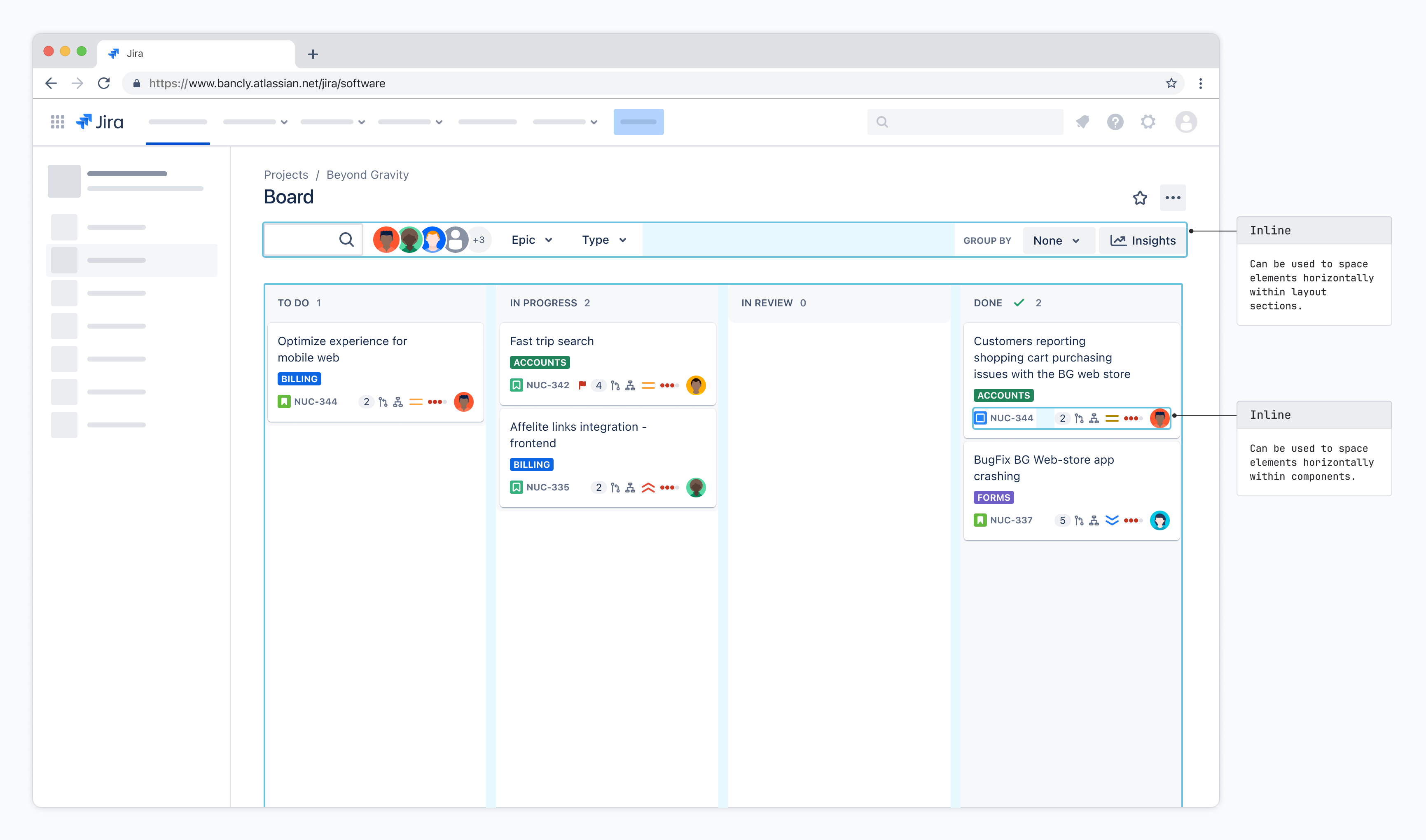 Library Ui Examples C Primitives - About - Components - Atlassian Design