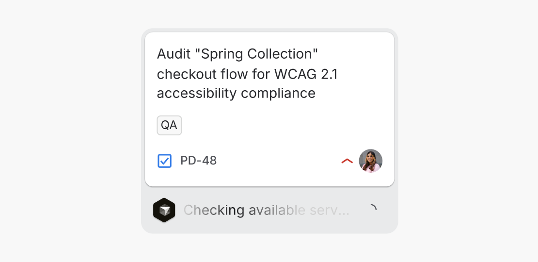 A human remains shown as the assignee of a Jira work item delegated to Cursor, obscuring the agent's responsibility.